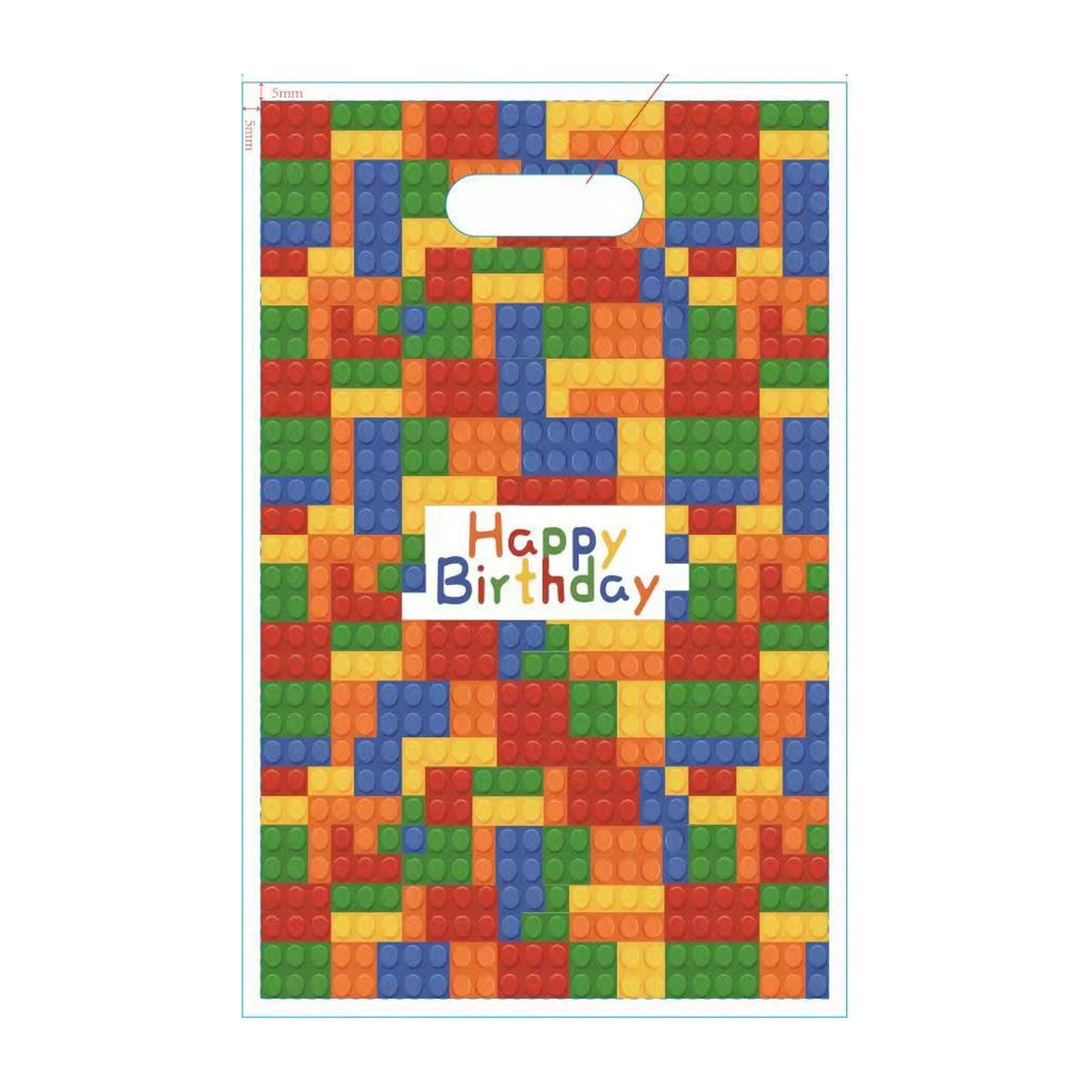30 ct Loot bags Bricks 120Pk/Cs